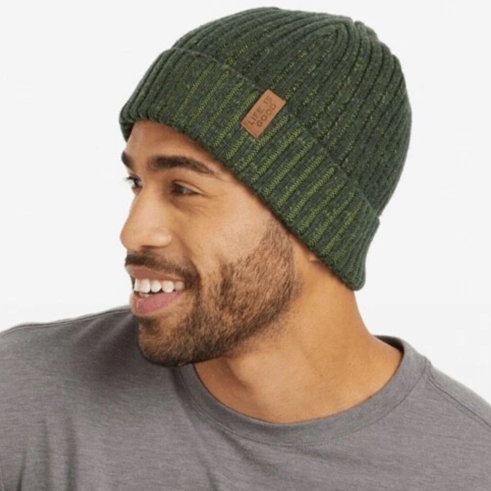 Life Is Good Ribbed Beanie